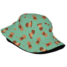 Load image into Gallery viewer, Playful Doodles in Christmas Bucket Hat-Hats &amp; Caps-50