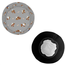 Load image into Gallery viewer, Playful English Bulldog Adventures Bucket Hat-Hats &amp; Caps-20