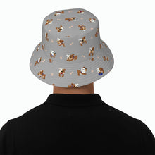 Load image into Gallery viewer, Playful English Bulldog Adventures Bucket Hat-Hats &amp; Caps-21