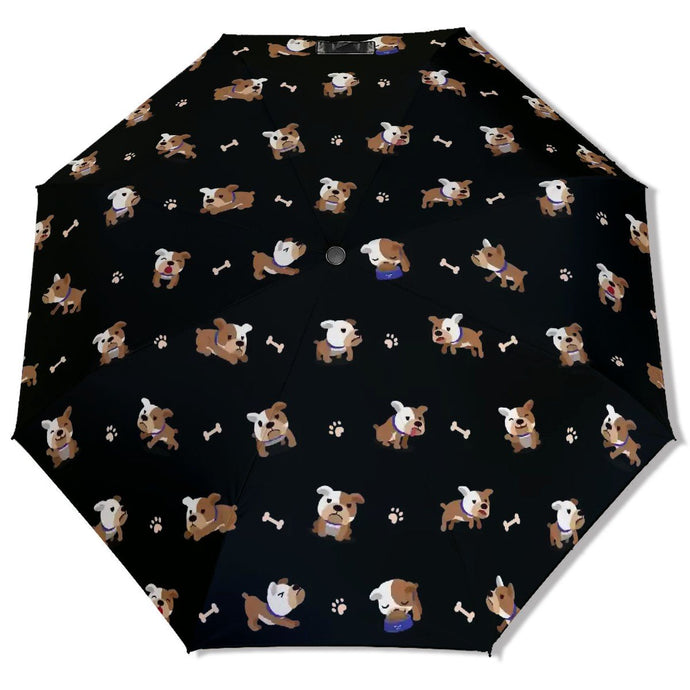 Playful English Bulldog Adventures Umbrella-Accessories-Accessories,Dog Mom Gifts,English Bulldog,Umbrella-1