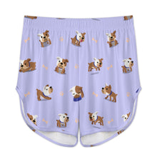 Load image into Gallery viewer, Playful English Bulldog Adventures Women's Cami and Shorts Pajama Set-9