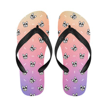 Load image into Gallery viewer, Playful Frenchie Charm Unisex Slippers - 7 Gradients-13