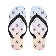 Load image into Gallery viewer, Playful Frenchie Charm Unisex Slippers - 7 Gradients-23