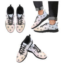 Load image into Gallery viewer, Playful Frenchie Charm Women's Breathable Sneakers-CornflowerBlue9-US13-7