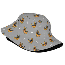 Load image into Gallery viewer, Playful German Shepherd Bucket Hat-Hats &amp; Caps-Accessories,Dog Dad Gifts,Dog Mom Gifts,German Shepherd,Hats-26