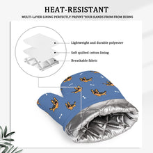 Load image into Gallery viewer, Playful German Shepherd Oven Mitts and Pot Holder Set-Kitchen Decor-Accessories,Dog Mom Gifts,German Shepherd-11