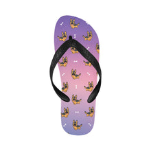 Load image into Gallery viewer, Playful German Shepherd Unisex Slippers - 7 Gradients-10