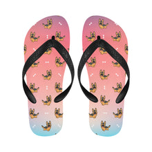 Load image into Gallery viewer, Playful German Shepherd Unisex Slippers - 7 Gradients-20
