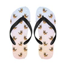 Load image into Gallery viewer, Playful German Shepherd Unisex Slippers - 7 Gradients-23