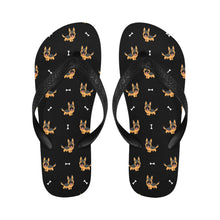 Load image into Gallery viewer, Playful German Shepherd Unisex Slippers - 7 Gradients-27