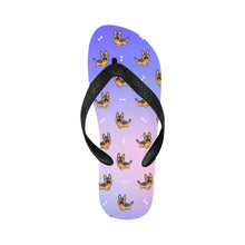 Load image into Gallery viewer, Playful German Shepherd Unisex Slippers - 7 Gradients-2