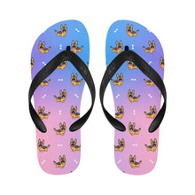 Load image into Gallery viewer, Playful German Shepherd Unisex Slippers - 7 Gradients-5