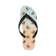 Load image into Gallery viewer, Playful German Shepherd Unisex Slippers - 7 Gradients-9