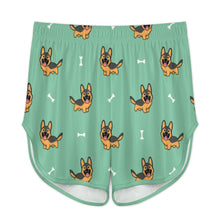 Load image into Gallery viewer, Playful German Shepherd Women's Cami and Shorts Pajama Set-20