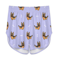 Load image into Gallery viewer, Playful German Shepherd Women's Cami and Shorts Pajama Set-8