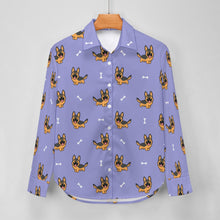 Load image into Gallery viewer, Playful German Shepherd Women's Shirt-19