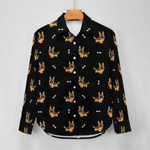 Load image into Gallery viewer, Playful German Shepherd Women's Shirt-27