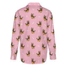 Load image into Gallery viewer, Playful German Shepherd Women's Shirt-3