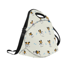 Load image into Gallery viewer, Playful Jack Russell Terrier Moments Neoprene Lunch Bag-4