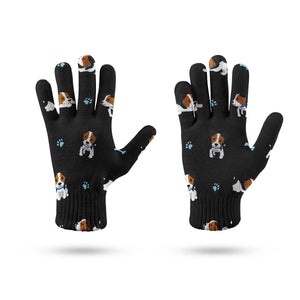 Playful Jack Russell Terrier Moments Touch Screen Gloves-Accessories-Accessories, Dog Dad Gifts, Dog Mom Gifts, Gloves, Jack Russell Terrier-13