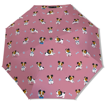 Playful Jack Russell Terrier Moments Umbrella 360x