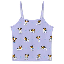 Load image into Gallery viewer, Playful Jack Russell Terrier Moments Women's Cami and Shorts Pajama Set-5