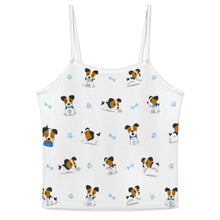 Load image into Gallery viewer, Playful Jack Russell Terrier Moments Women's Cami and Shorts Pajama Set-9