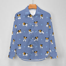 Load image into Gallery viewer, Playful Jack Russell Terrier Moments Women's Shirt-13