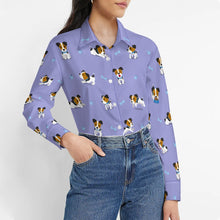 Load image into Gallery viewer, Playful Jack Russell Terrier Moments Women's Shirt-26