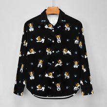Load image into Gallery viewer, Playful Jack Russell Terrier Moments Women's Shirt-29