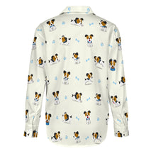 Load image into Gallery viewer, Playful Jack Russell Terrier Moments Women's Shirt-2