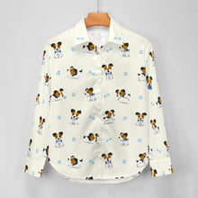 Load image into Gallery viewer, Playful Jack Russell Terrier Moments Women's Shirt-4
