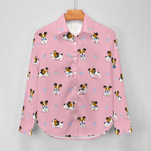 Load image into Gallery viewer, Playful Jack Russell Terrier Moments Women's Shirt-9