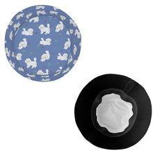 Load image into Gallery viewer, Playful Maltese in a Garden Stroll Bucket Hat-Hats &amp; Caps-44