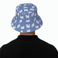 Load image into Gallery viewer, Playful Maltese in a Garden Stroll Bucket Hat-Hats &amp; Caps-Accessories,Dog Dad Gifts,Dog Mom Gifts,Hats,Maltese-5
