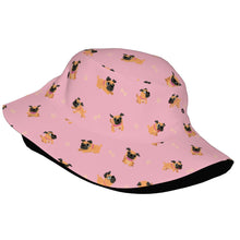 Load image into Gallery viewer, Playful Pug Adventure Bucket Hat-Hats &amp; Caps-26
