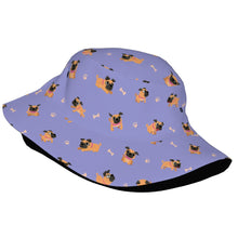 Load image into Gallery viewer, Playful Pug Adventure Bucket Hat-Hats &amp; Caps-10