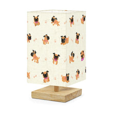 Load image into Gallery viewer, Playful Pug Adventure Desktop Table Lamp-Desk Lamps-US Plug-1