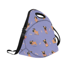 Load image into Gallery viewer, Playful Pug Adventure Neoprene Lunch Bag-14