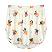 Load image into Gallery viewer, Playful Pug Adventure Women&#39;s Cami and Shorts Pajama Set-7