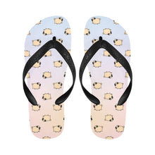 Load image into Gallery viewer, Playful Pug Parade Unisex Slippers - 9 Colors-Footwear-Accessories,Dog Dad Gifts,Dog Mom Gifts,Pug,Slippers-21