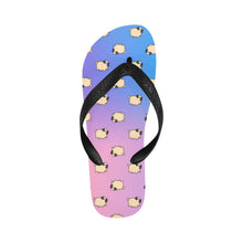 Load image into Gallery viewer, Playful Pug Parade Unisex Slippers - 9 Colors-Footwear-Accessories,Dog Dad Gifts,Dog Mom Gifts,Pug,Slippers-CornflowerBlue4-S-4
