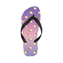 Load image into Gallery viewer, Playful Pug Parade Unisex Slippers - 9 Colors-Footwear-Accessories,Dog Dad Gifts,Dog Mom Gifts,Pug,Slippers-CornflowerBlue5-S-6
