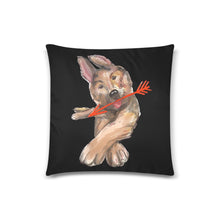Load image into Gallery viewer, Playful Pup Embrace German Shepherd Throw Pillow Covers-White2-ONESIZE-2