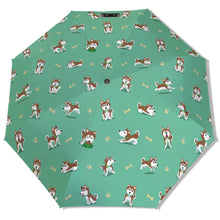 Load image into Gallery viewer, Playful Red Husky Adventures Umbrella-Daily Accessories-11