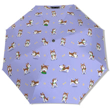 Load image into Gallery viewer, Playful Red Husky Adventures Umbrella-Daily Accessories-26