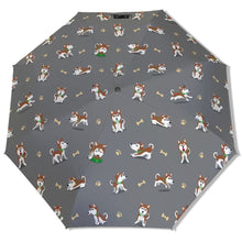 Load image into Gallery viewer, Playful Red Husky Adventures Umbrella-Daily Accessories-6