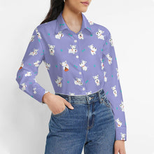 Load image into Gallery viewer, Playful Westie Adventure Love Women's Shirt-Apparel-Apparel,Dog Mom Gifts,Shirt,West Highland Terrier-14