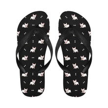 Load image into Gallery viewer, Playful White Frenchie Charm Unisex Slippers - 7 Gradients-22