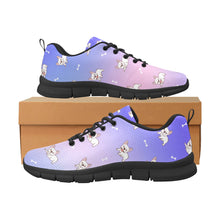 Load image into Gallery viewer, Playful White Frenchie Charm Women's Breathable Sneakers - 8 Colors-Footwear-Dog Mom Gifts,French Bulldog,Shoes-15